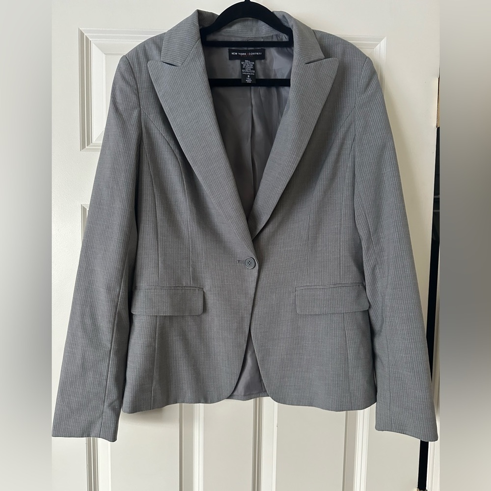 Blazer and pants suit